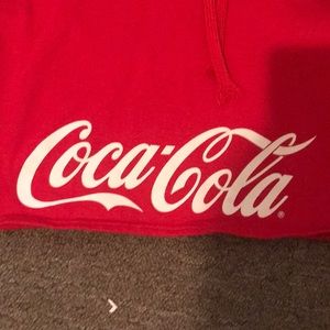 Cropped Coca-Cola hoodie !